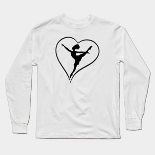 Black Ballerina Melanin Queen Long Sleeve T-Shirt